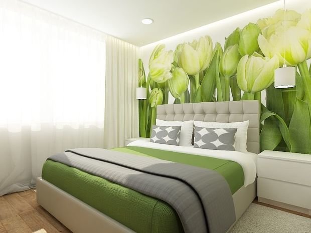 Фото из портфолио Зеленая весна – фотографии дизайна интерьеров на INMYROOM