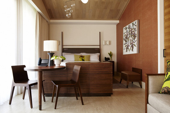 Фотография: Спальня в стиле Восточный, Мебель и свет, Дома и квартиры, Городские места, Отель, Бассейн, Подсветка – фото на INMYROOM