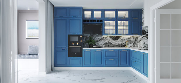 Фото из портфолио ДИЗАЙН ОДНОКОМНАТНОЙ КВАРТИРЫ 49,3 КВ.М В ПОДОЛЬСКЕ – фотографии дизайна интерьеров на INMYROOM