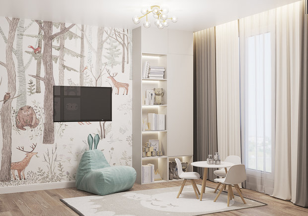 Фото из портфолио Жк Шуваловский 2021  – фотографии дизайна интерьеров на INMYROOM