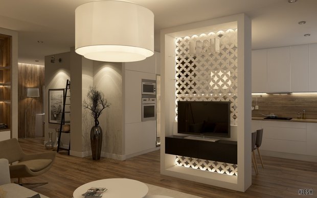 Фото из портфолио metallistov - гостиная  – фотографии дизайна интерьеров на InMyRoom.ru