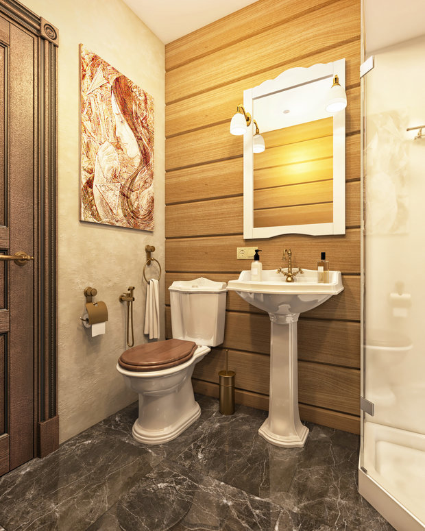 Фото из портфолио Дом в Московской области – фотографии дизайна интерьеров на INMYROOM