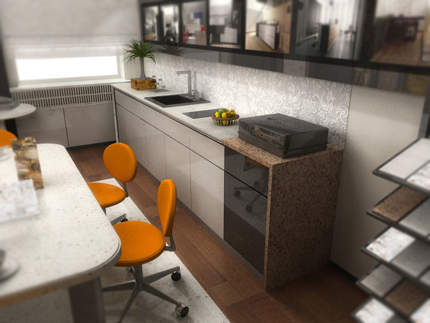 Фото из портфолио Шоу-рум – фотографии дизайна интерьеров на INMYROOM