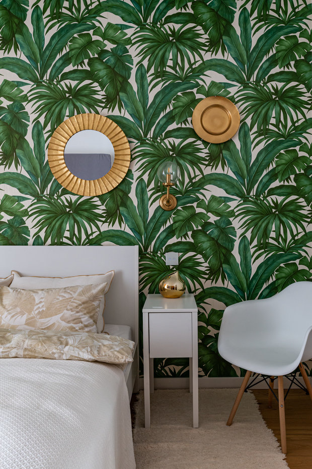 Фотография: Спальня в стиле Скандинавский, Современный, Квартира, Проект недели, Санкт-Петербург, 1 комната, 40-60 метров, Антон Бипиташ – фото на INMYROOM