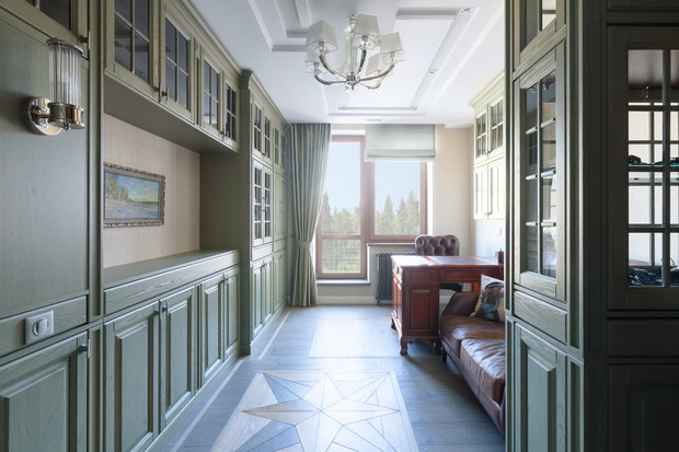 Фото из портфолио Уютная классика – фотографии дизайна интерьеров на INMYROOM