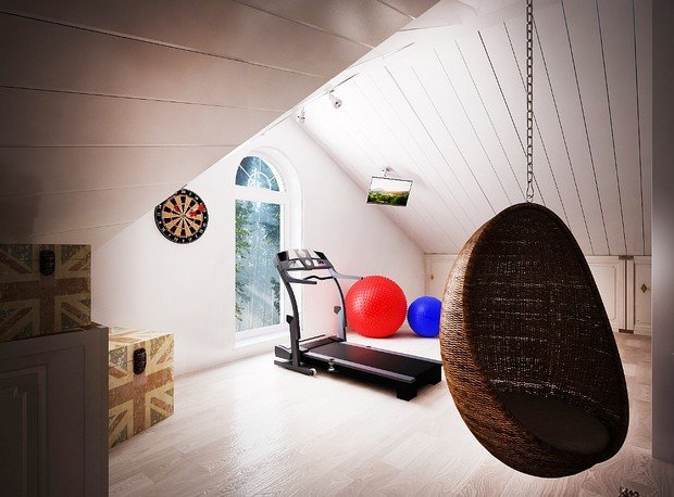 Фото из портфолио Мансарда жилого дома – фотографии дизайна интерьеров на INMYROOM