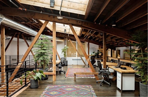 Фотография: Офис в стиле Прованс и Кантри, Лофт, Современный, Офисное пространство, Дома и квартиры, Проект недели – фото на INMYROOM