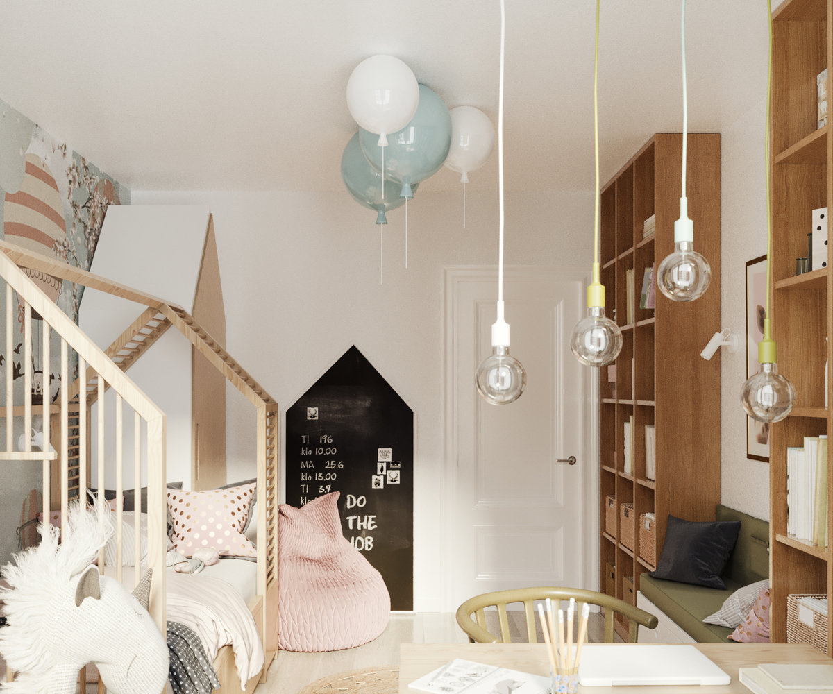 Фотография: Детская в стиле Современный, Квартира, Проект дня, Москва, Юлия Чернова, 3 комнаты, 60-90 метров – фото на INMYROOM Фотография: Детская в стиле Современный, Квартира, Проект дня, Москва, Юлия Чернова, 3 комнаты, 60-90 метров – фото на INMYROOM