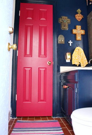 Фотография: Ванная в стиле Прованс и Кантри, Декор интерьера, Малогабаритная квартира, Интерьер комнат – фото на INMYROOM