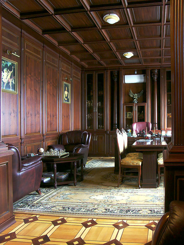 Фото из портфолио Потолочные балки и кессонные потолоки – фотографии дизайна интерьеров на INMYROOM