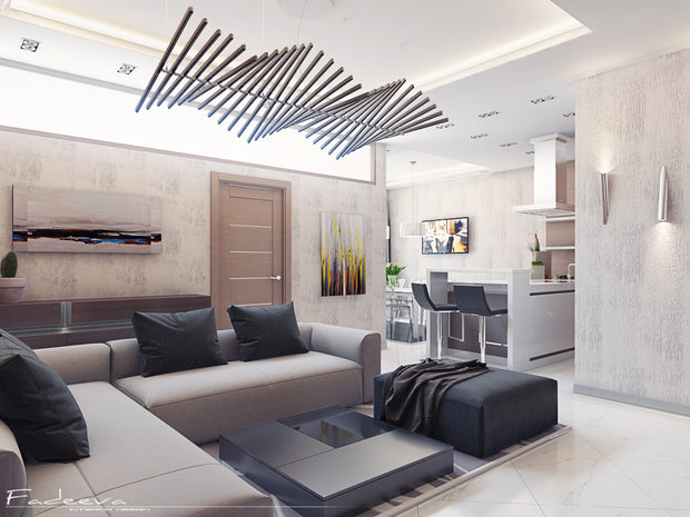 Фото из портфолио Квартира жк "RicheVille" г.Хабаровск – фотографии дизайна интерьеров на INMYROOM