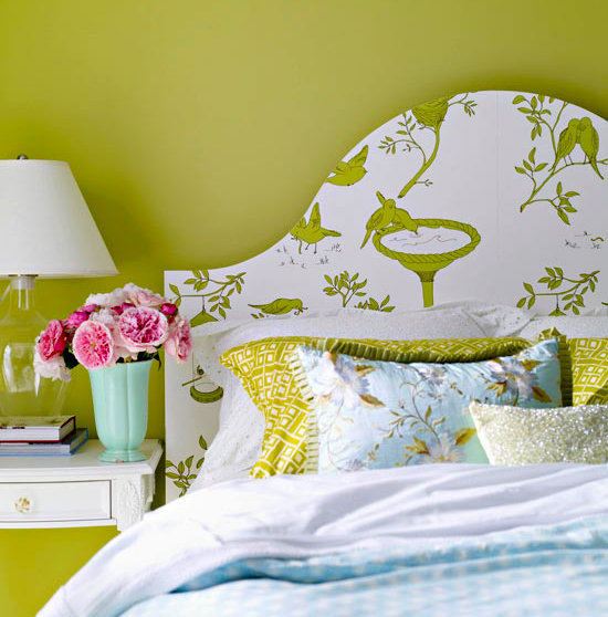 Фотография: Спальня в стиле Прованс и Кантри, Декор интерьера, DIY, Цвет в интерьере – фото на INMYROOM