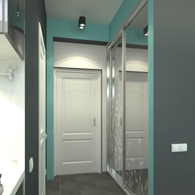 Фото из портфолио Квартира 30 квадратных метров в Сочи – фотографии дизайна интерьеров на INMYROOM