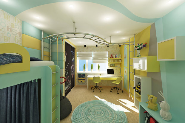 Фото из портфолио Квартира для молодой семейной пары с ребёнком в г. Екатеринбург – фотографии дизайна интерьеров на INMYROOM