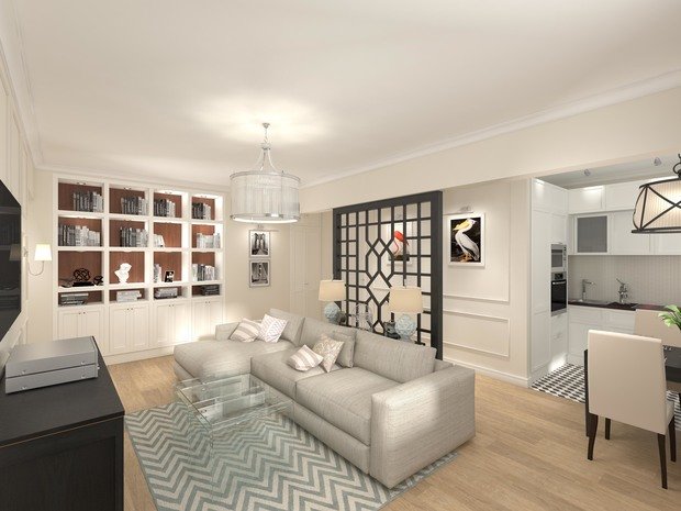 Фото из портфолио New classics – фотографии дизайна интерьеров на INMYROOM