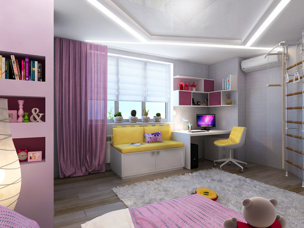 Фото из портфолио Квартира в ЖК "Лазурный" 3+1 – фотографии дизайна интерьеров на INMYROOM