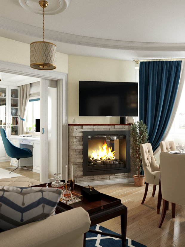 Фото из портфолио Наши работы – фотографии дизайна интерьеров на INMYROOM