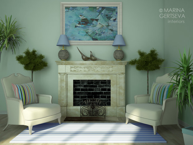 Фото из портфолио Дом у моря – фотографии дизайна интерьеров на INMYROOM