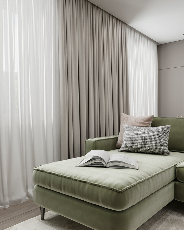 Фото из портфолио Гостиная с интересными решениями – фотографии дизайна интерьеров на INMYROOM