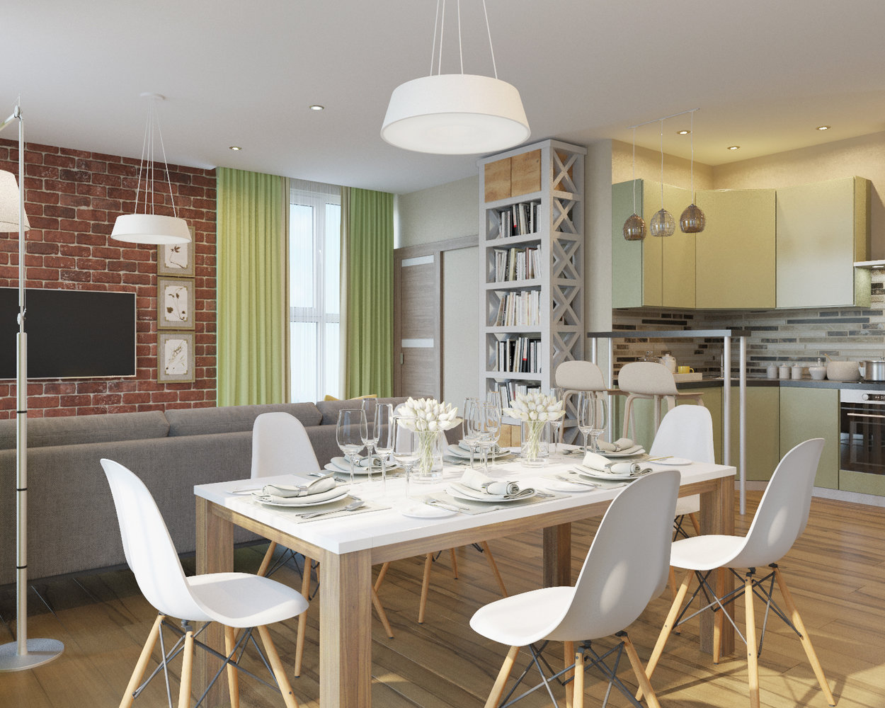 Фотография: Кухня и столовая в стиле Скандинавский, Современный, Квартира, Студия, Проект недели, Московская область, Студия 3.14, Анна Штукина, Борис Комаровский, Балашиха, новостройка, Монолитный дом, 60-90 метров – фото на INMYROOM Фотография: Кухня и столовая в стиле Скандинавский, Современный, Квартира, Студия, Проект недели, Московская область, Студия 3.14, Анна Штукина, Борис Комаровский, Балашиха, новостройка, Монолитный дом, 60-90 метров – фото на INMYROOM