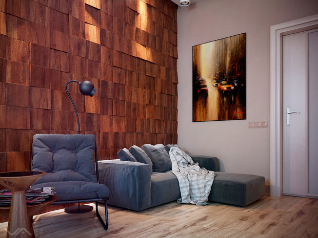 Фото из портфолио Гостиная в Ялте – фотографии дизайна интерьеров на InMyRoom.ru
