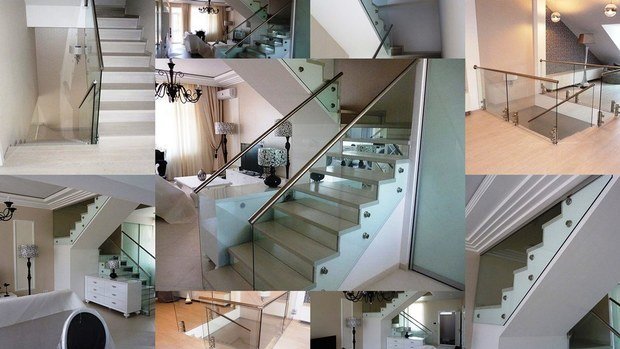 Фото из портфолио Перила из стекла – фотографии дизайна интерьеров на INMYROOM