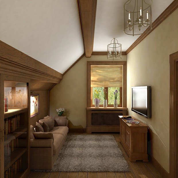 Фото из портфолио Дом на Каширском шоссе. – фотографии дизайна интерьеров на INMYROOM