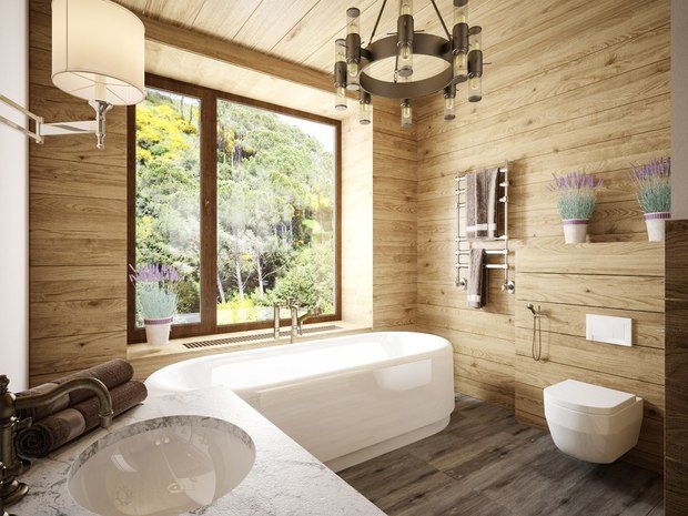 Фото из портфолио Загородный дом – фотографии дизайна интерьеров на INMYROOM