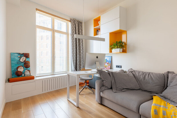 Фотография: Детская в стиле Современный, Минимализм, Квартира, Проект дня, Санкт-Петербург, 4 и больше, Более 90 метров, Анна Пенедюк – фото на INMYROOM