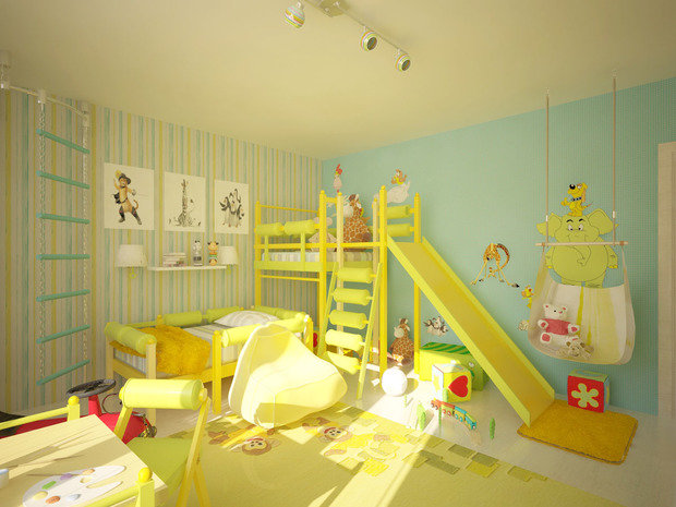 Фото из портфолио Детская – фотографии дизайна интерьеров на INMYROOM
