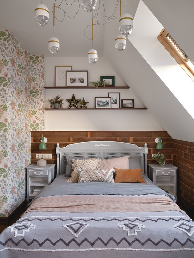 Фотография: Спальня в стиле Прованс и Кантри, Классический, Современный, Дом, Проект недели, Дом и дача, 4 и больше, Более 90 метров, Истра, Анна Данилова – фото на INMYROOM