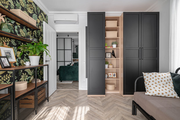 Фотография: Кабинет в стиле Скандинавский, Современный, Квартира, Проект дня, 3 комнаты, 60-90 метров, Симферополь, Татьяна Петрова – фото на INMYROOM