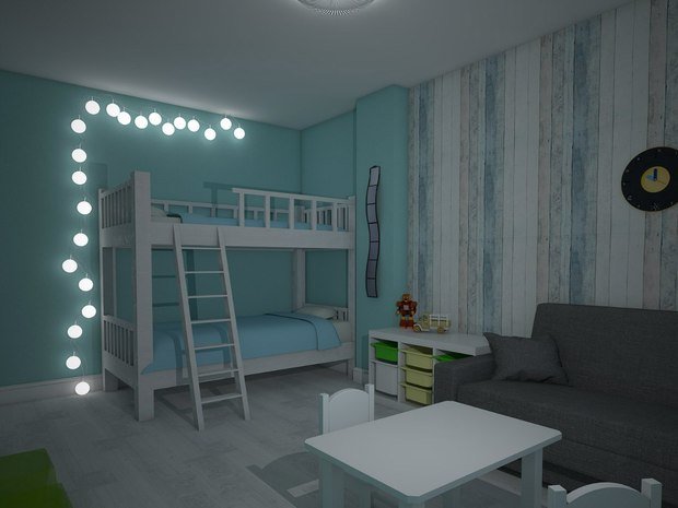 Фото из портфолио Детская – фотографии дизайна интерьеров на INMYROOM