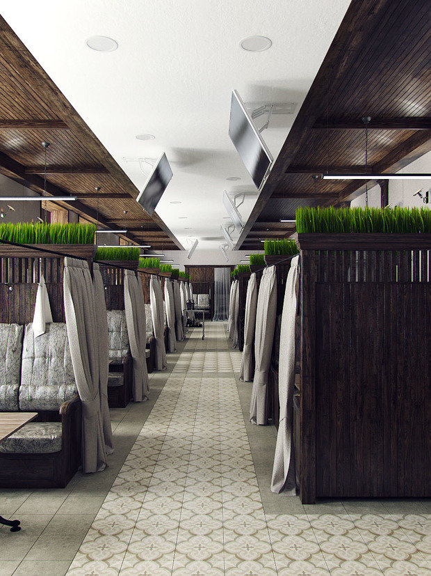 Фото из портфолио Коптевские бани. – фотографии дизайна интерьеров на INMYROOM