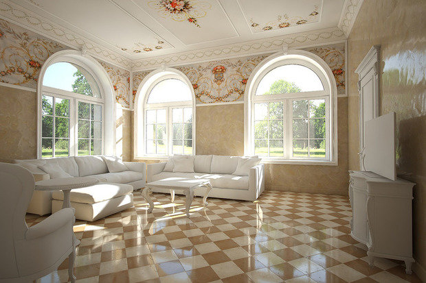 Фото из портфолио Квартира в стиле барокко – фотографии дизайна интерьеров на INMYROOM