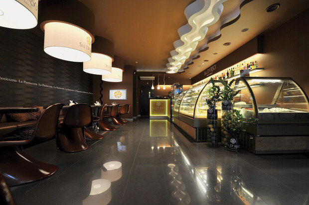 Фото из портфолио Интерьеры кондитерского ресторана SalDeRiso Санкт-Петербург (100 кв.м.) – фотографии дизайна интерьеров на INMYROOM