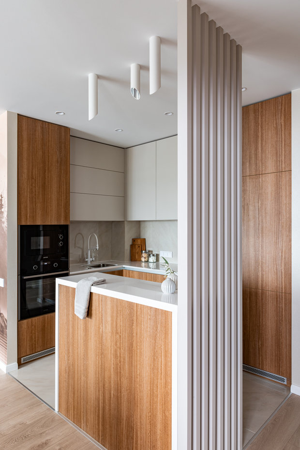 Фото из портфолио Трёхкомнатная квартира 100 кв. м. в ЖК «Новые сады» (г. Пенза) – фотографии дизайна интерьеров на INMYROOM