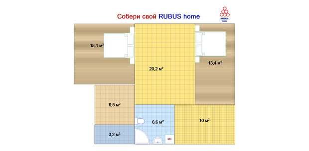 Фото из портфолио Rubus Home - варианты планировки – фотографии дизайна интерьеров на INMYROOM
