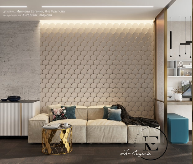 Фото из портфолио Квартира в неорусском стиле. – фотографии дизайна интерьеров на INMYROOM
