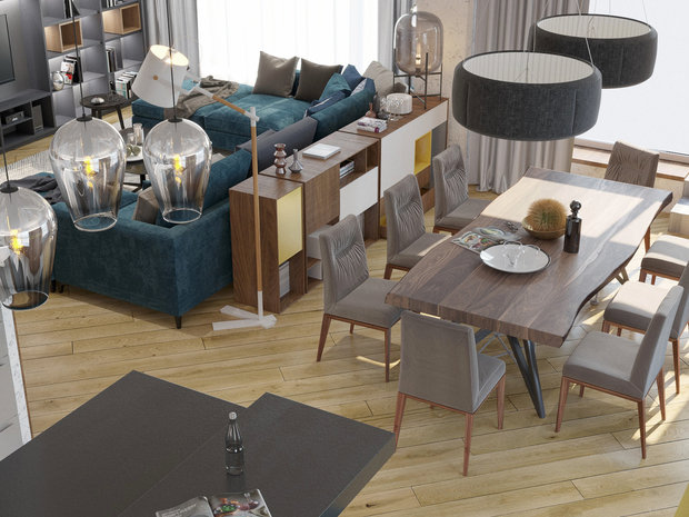 Фото из портфолио Дом в Лапино 1-ый, 2-ой этаж, Москва – фотографии дизайна интерьеров на INMYROOM