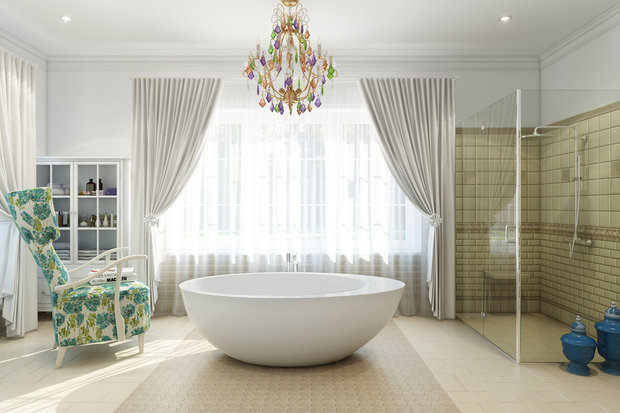 Фото из портфолио Дом в цветах – фотографии дизайна интерьеров на INMYROOM