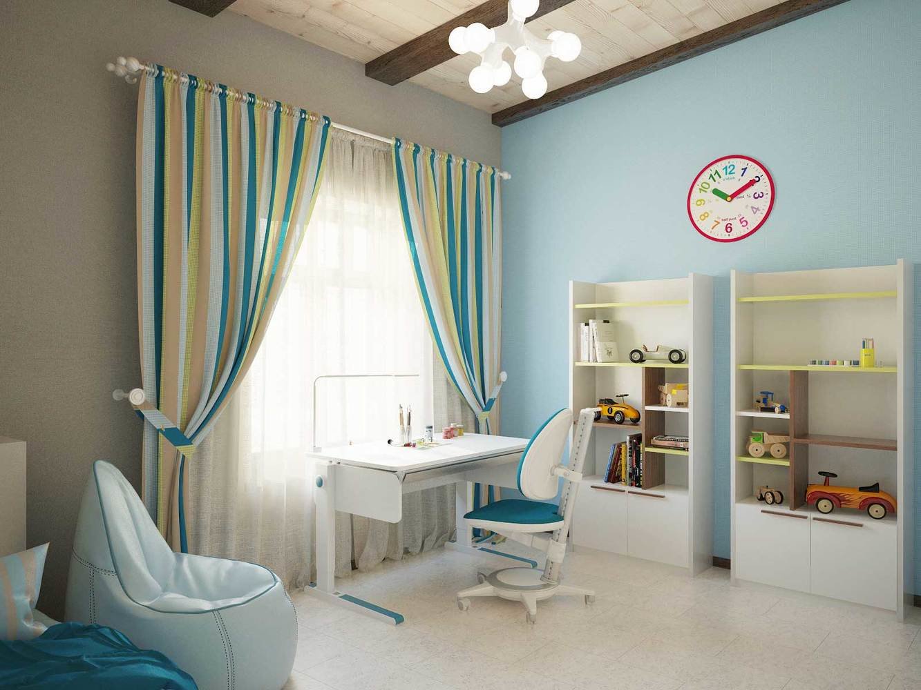 Фото из портфолио Квартира с мансардной крышей – фотографии дизайна интерьеров на INMYROOM Фото из портфолио Квартира с мансардной крышей – фотографии дизайна интерьеров на INMYROOM