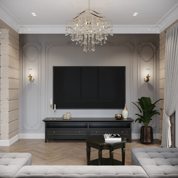 Фото из портфолио Проект дома в Репино Парк – фотографии дизайна интерьеров на INMYROOM