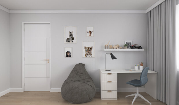Фото из портфолио Детская комната для мальчика – фотографии дизайна интерьеров на INMYROOM