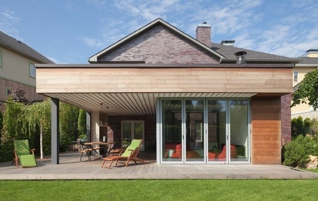 Фотография:  в стиле , Дом и дача, Estima, Ametis by Estima, дачная веранда – фото на INMYROOM