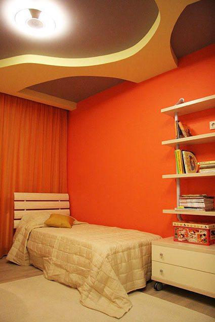 Фото из портфолио Оранжевое настроение – фотографии дизайна интерьеров на INMYROOM