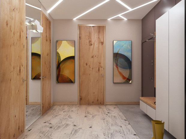 Фотография: Прихожая в стиле Минимализм, Эко, Современный, Эклектика, Квартира, Проект недели, Монолитный дом, 3 комнаты, 60-90 метров, Москав, Liberta Interior, Инна Кликина – фото на INMYROOM