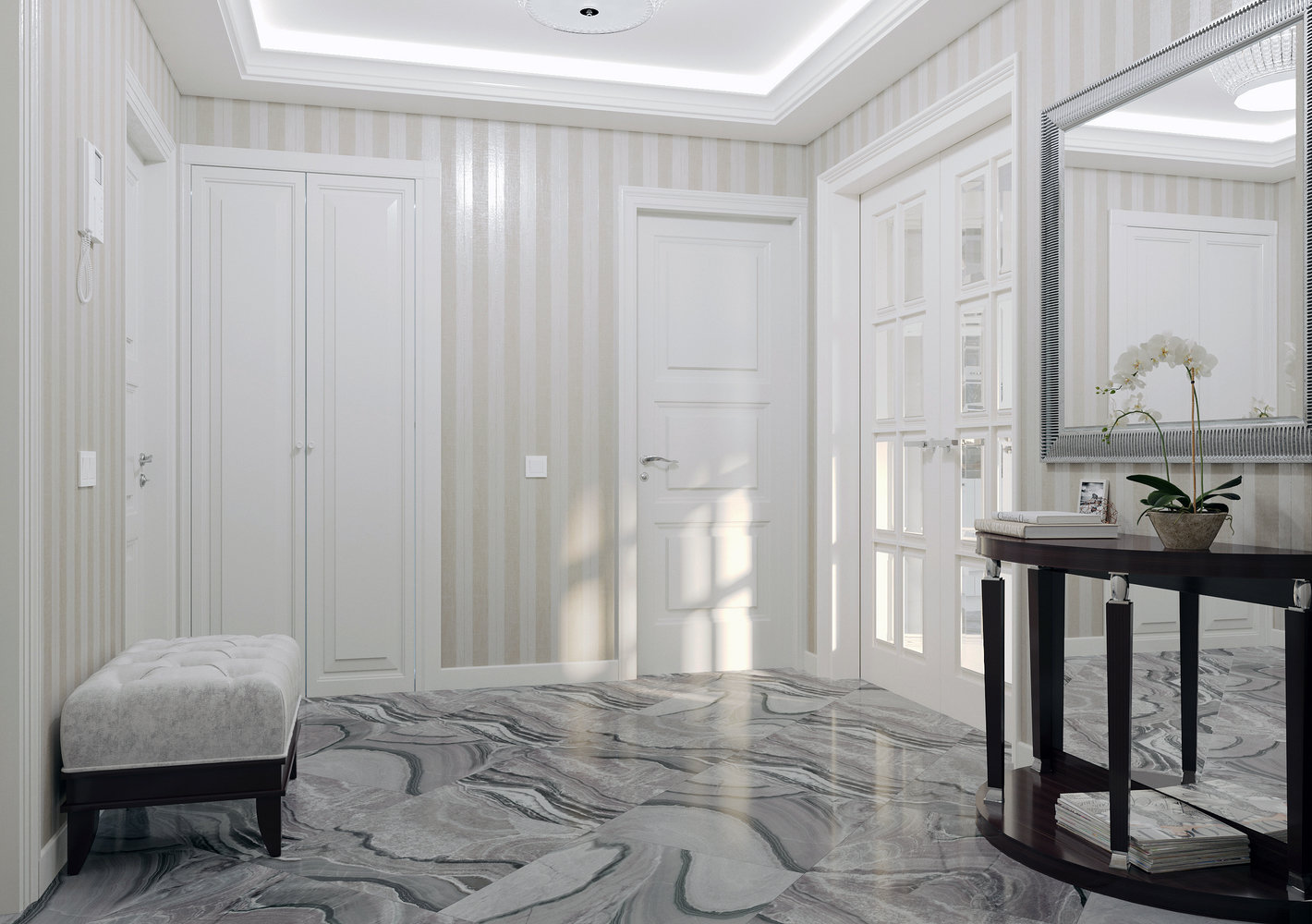 Фото из портфолио Дизайн квартиры в ЖК "Золотое время" – фотографии дизайна интерьеров на INMYROOM Фото из портфолио Дизайн квартиры в ЖК "Золотое время" – фотографии дизайна интерьеров на INMYROOM