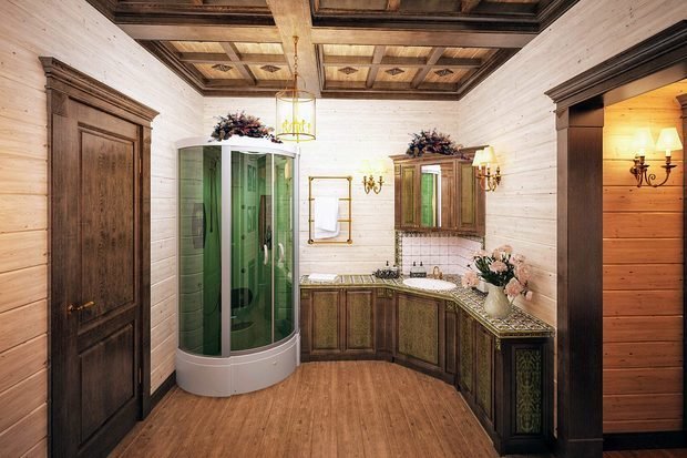 Фото из портфолио Балашиха. Деревянный дом. – фотографии дизайна интерьеров на INMYROOM