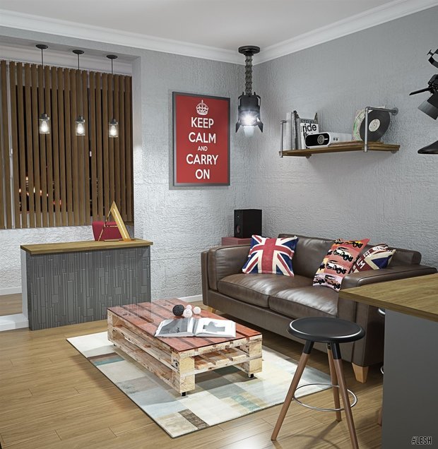 Фото из портфолио Kremenchukskaya – фотографии дизайна интерьеров на INMYROOM